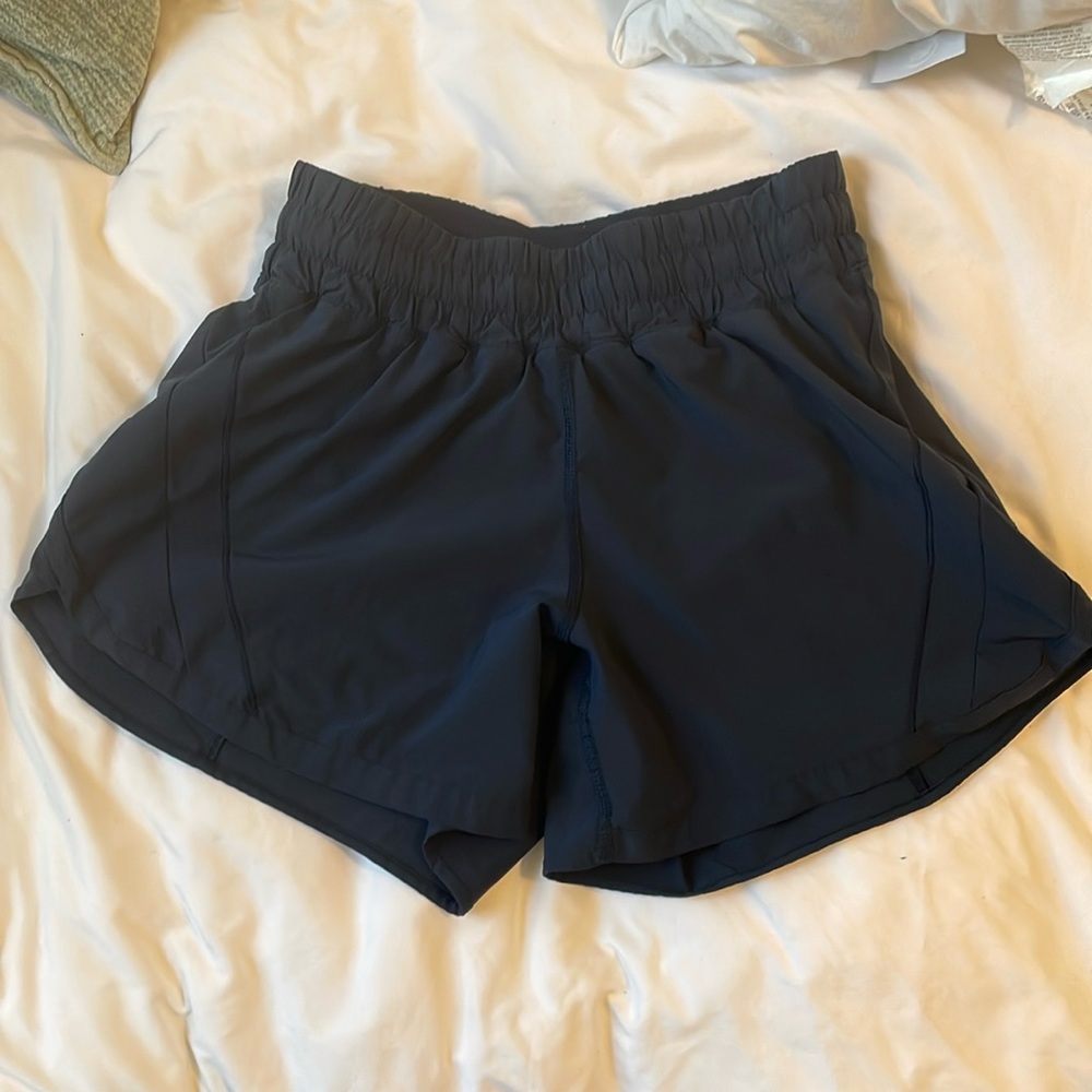 Navy Lululemon shorts
